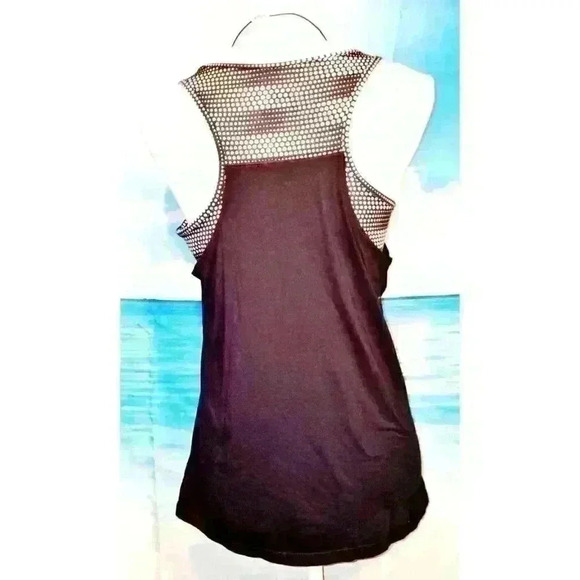 Vtg JUSTICE Juniors TANK Top Teen Athletic Workout YOGA PILATES Shirt size XXL - Picture 4 of 5